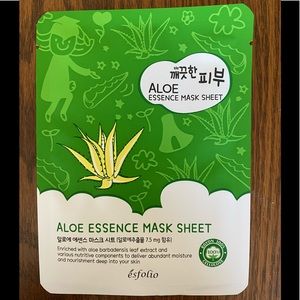 Hydrating  Korean Aloe face mask - 3 PACK